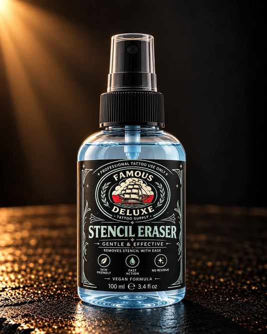 Stencil Eraser 100 ml – spray eliminador de stencil Famous Deluxe